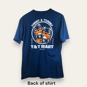 Boxlunch Animal Crossing Blue T&T Mart Timmy & Tommy Graphic T-Shirt
